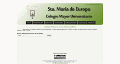 Desktop Screenshot of biblioteca.cmueuropa.org